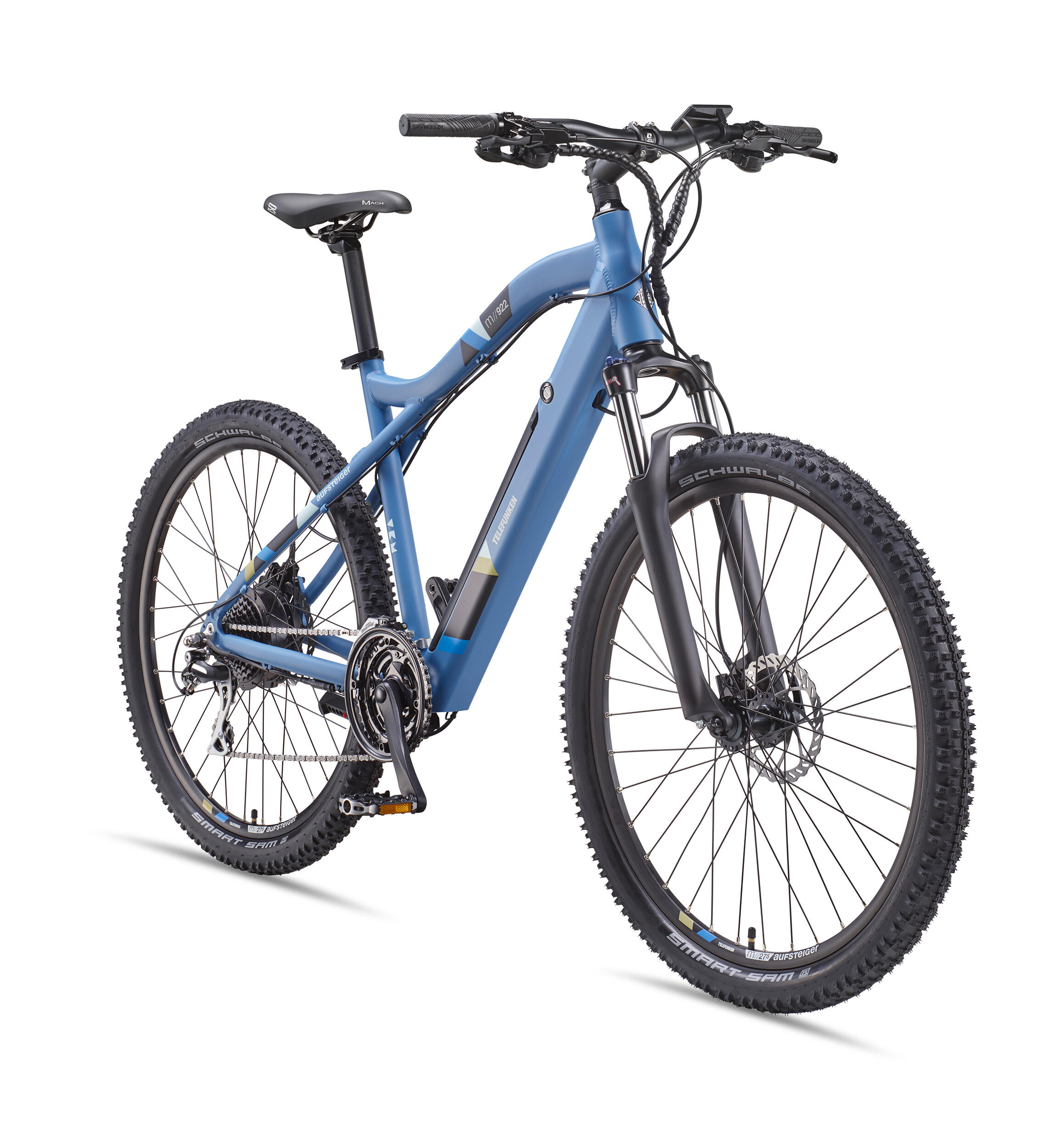 TELEFUNKEN E-Bike M922 27,5 Zoll 24-Gang Pedelec Mountainbike E-MTB Elektrofahrrad Hardtail