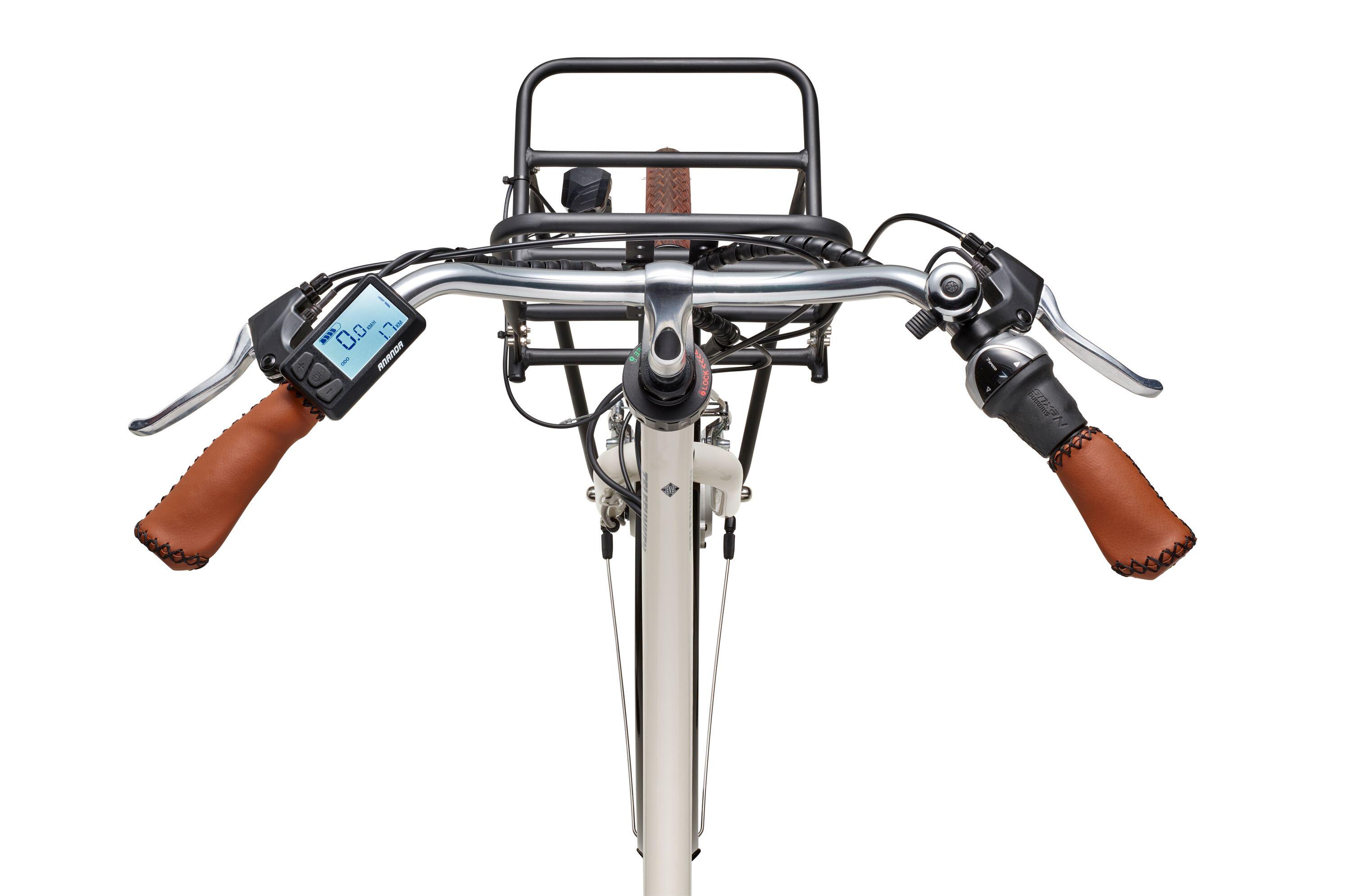 E-Bike RT540 28 Zoll 7-Gang Pedelec City Retro Elektrofahrrad Rücktrittbremse 4/7