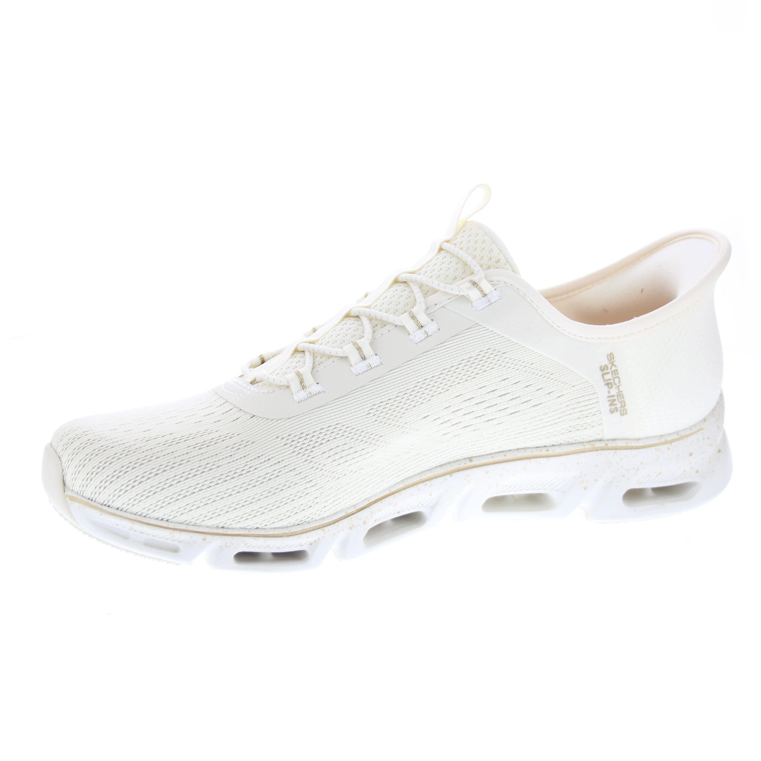 Baskets FEMME Skechers Slip-ins Glide-step Pace mesh   BEIGE 2/6