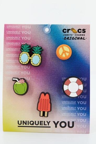 Crocs Modello Happy Summer 5 Pack Colore Multicolore 5/5