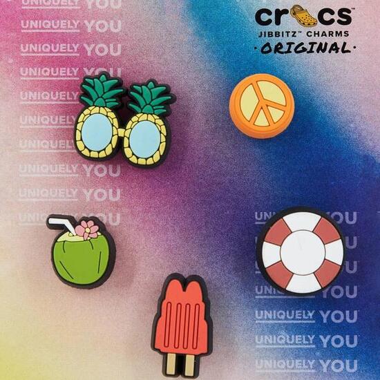 Crocs Modello Happy Summer 5 Pack Colore Multicolore