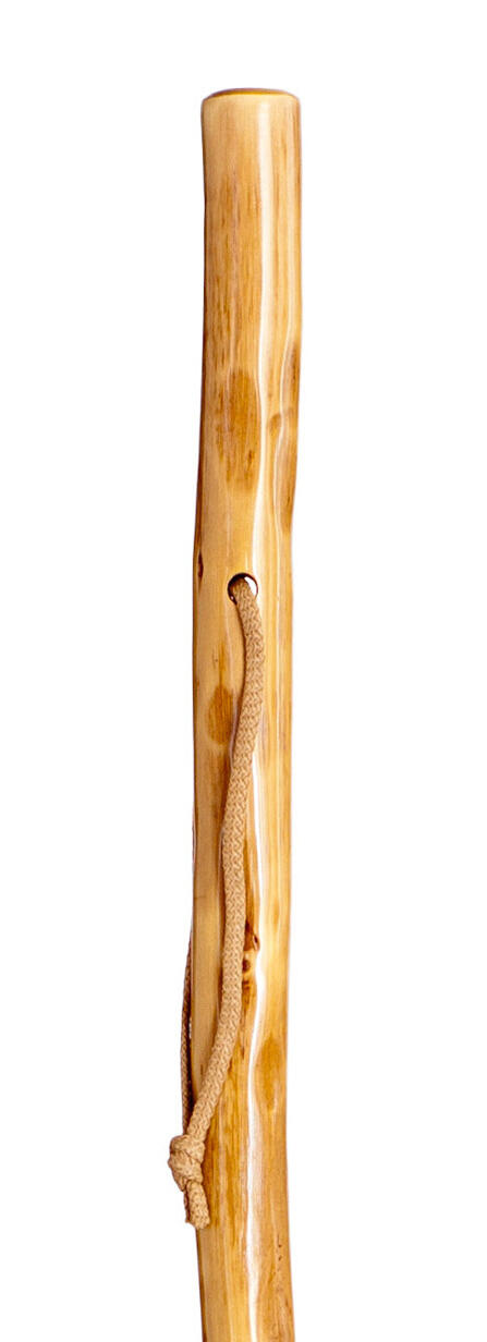 Bastão de caminhada em madeira de castanho 110cm 1/5