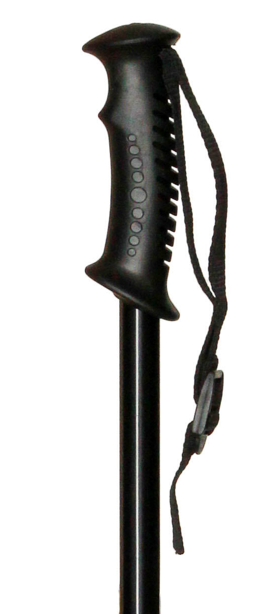 SEGORBINA DE BASTONES Bastón aluminio trekking extensible negro 65 - 135cm