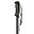 Bastão de trekking de alumínio extensível preto 65 - 135cm