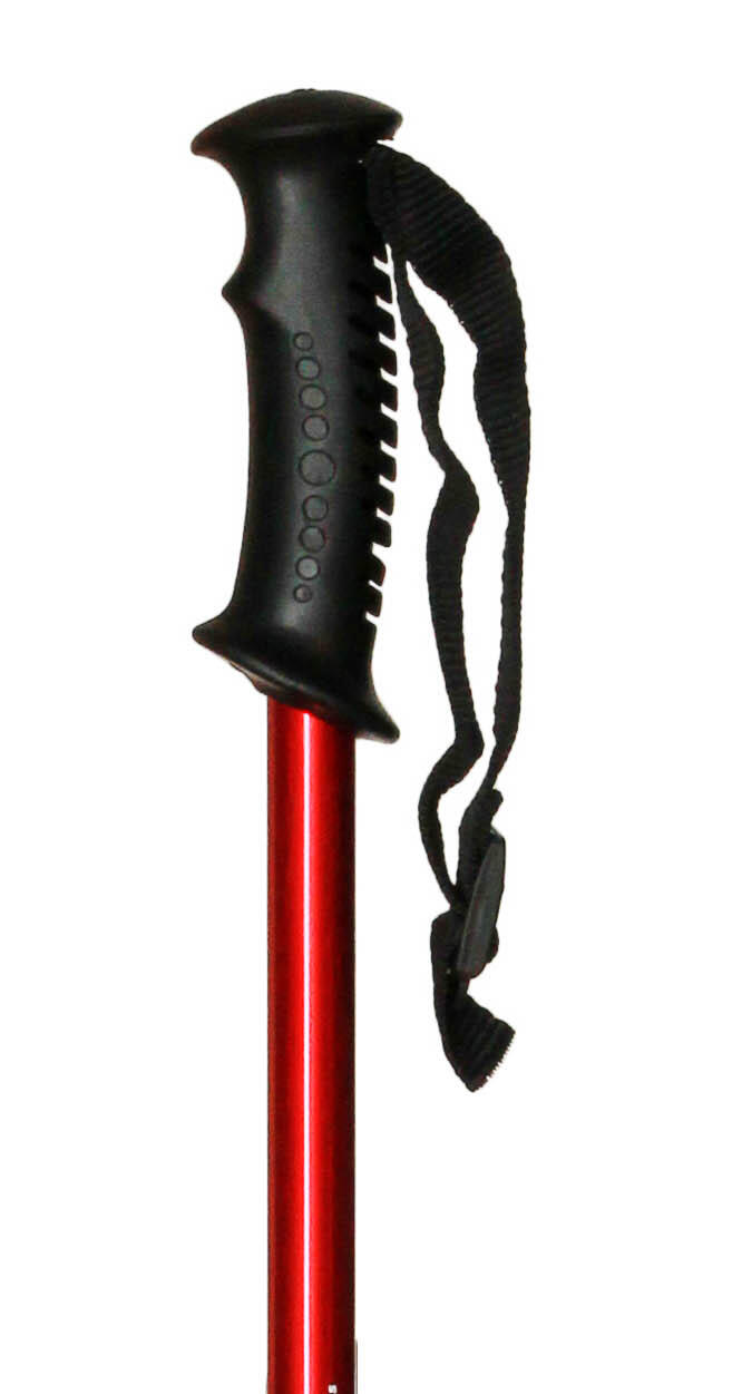 SEGORBINA DE BASTONES Bastón aluminio trekking extensible ROJO 65 - 135cm