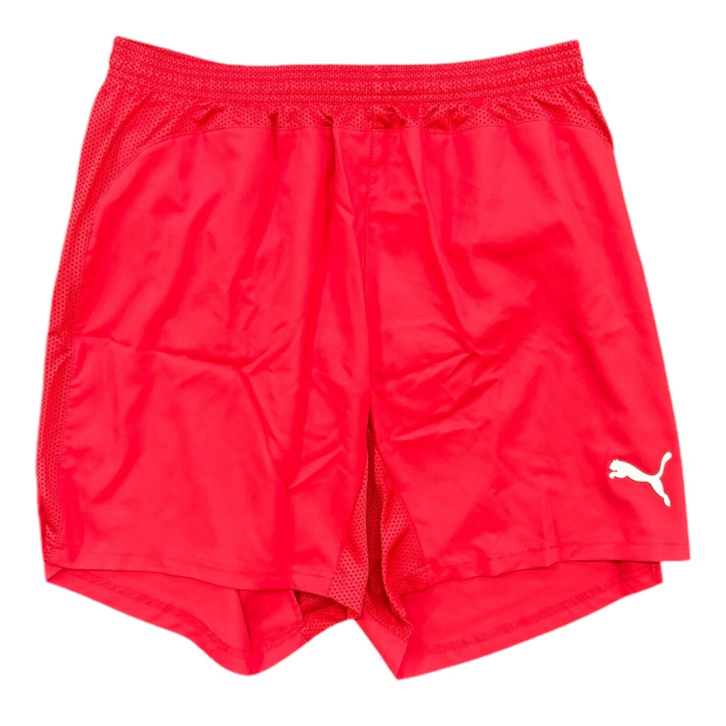 Puma Men's Red Football Shorts 2/3