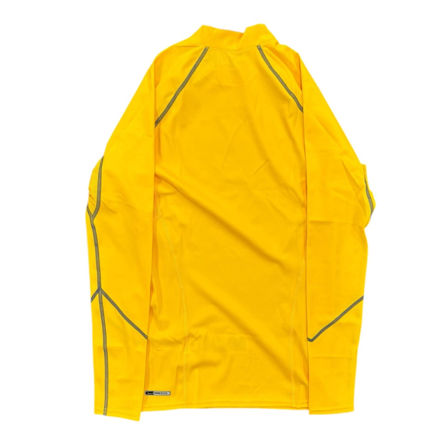 Puma Men's Baselayer Yellow Sports Long Sleeve 3/3
