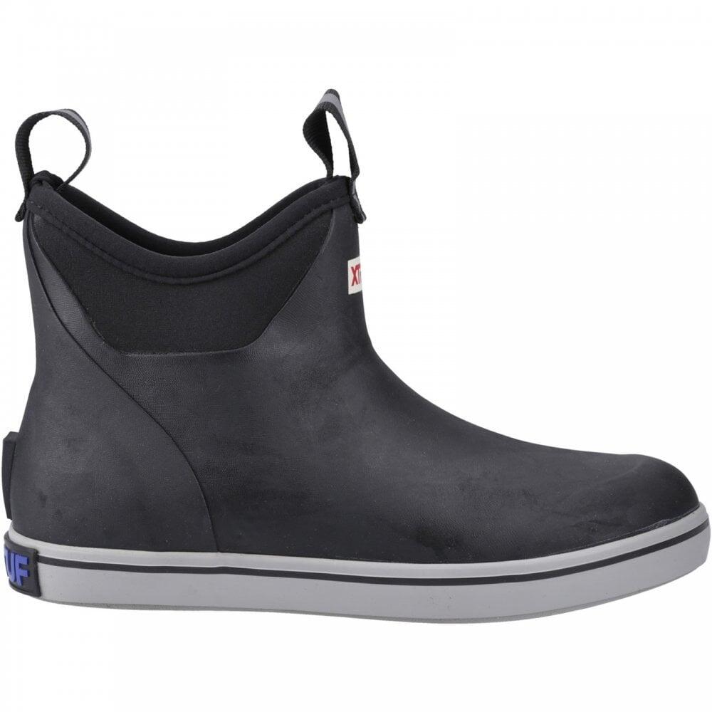 XTRATUF Xtratuf Trolling | Black | Unisex Fleece Warmed Lined Ankle Deck Boots