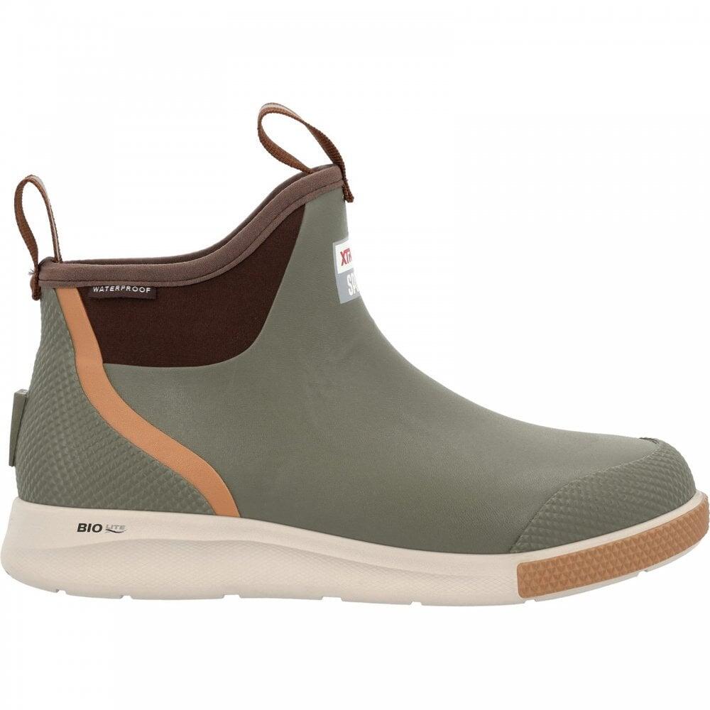 XTRATUF Xtratuf Ankle Deck Boot Sport | Olive | Unisex Ankle Deck Sports Boots