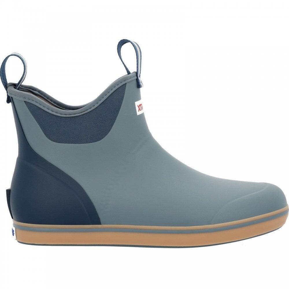 XTRATUF Xtratuf Ankle Deck Boot | Stormy | Sailing Wellington Deck Ankle Boots