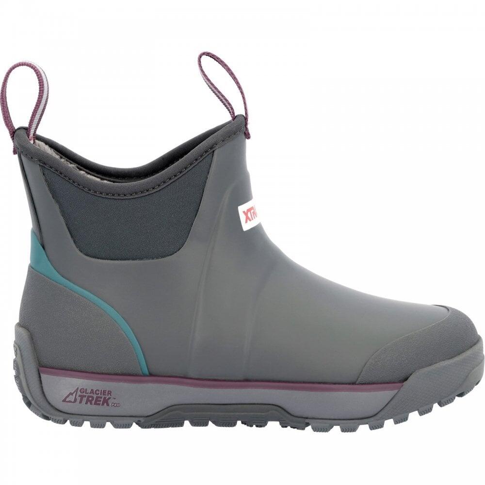 XTRATUF Xtratuf ADB Ice | Shadow | Womens Wellington Ice Ankle Deck Boots COL: