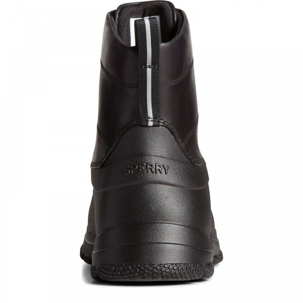Sperry Duck Float | Black | Warm Lined | Mens Water-Resistant Ankle Bo 4/7