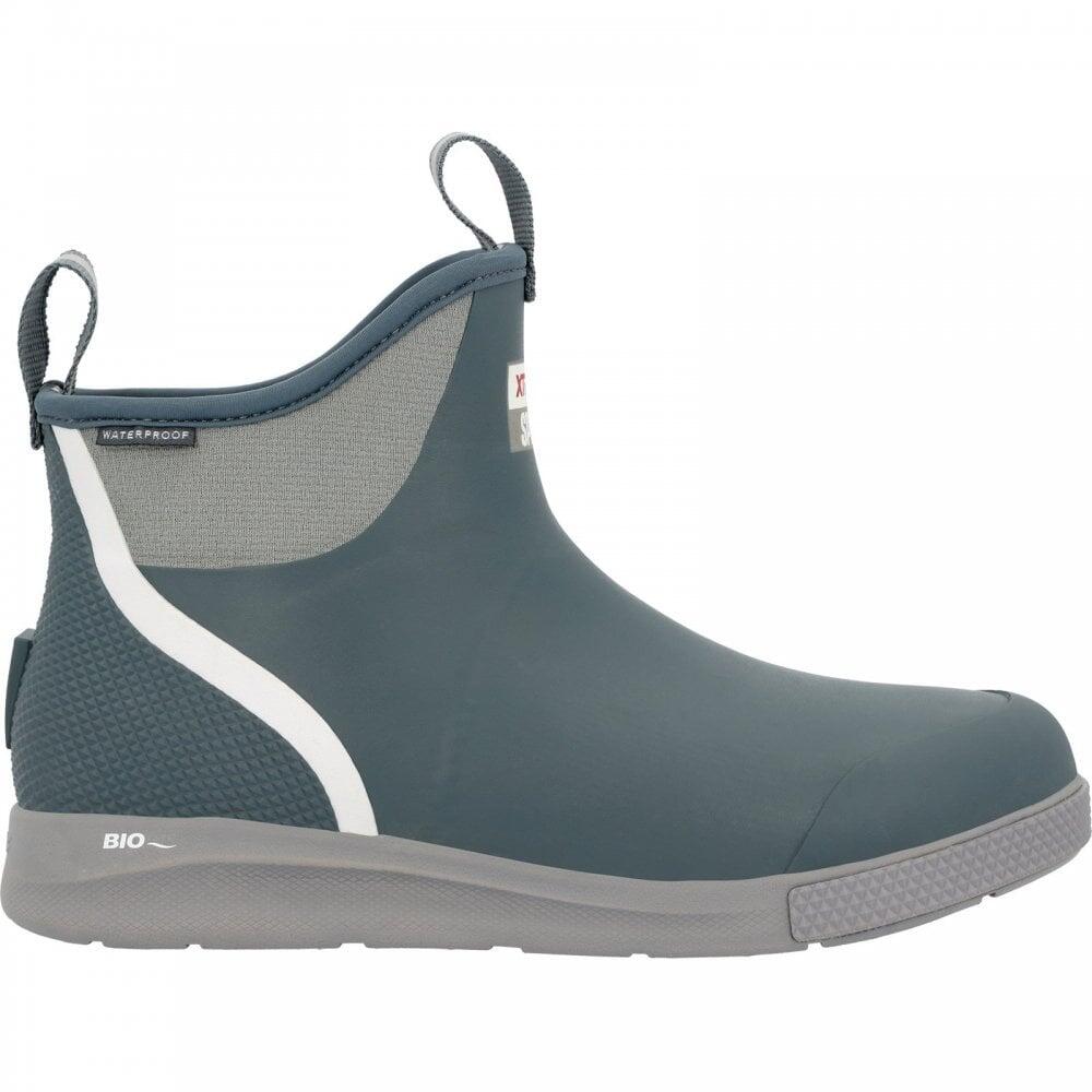 XTRATUF Xtratuf Ankle Deck Boot Sport | Stormy | Waterproof Sports Ankle Deck