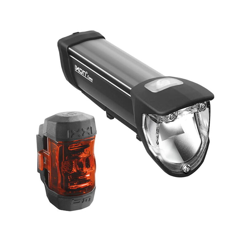BUSCH + MÜLLER Kit d'éclairage pour vélo Ixon Core/Ixxi, noir