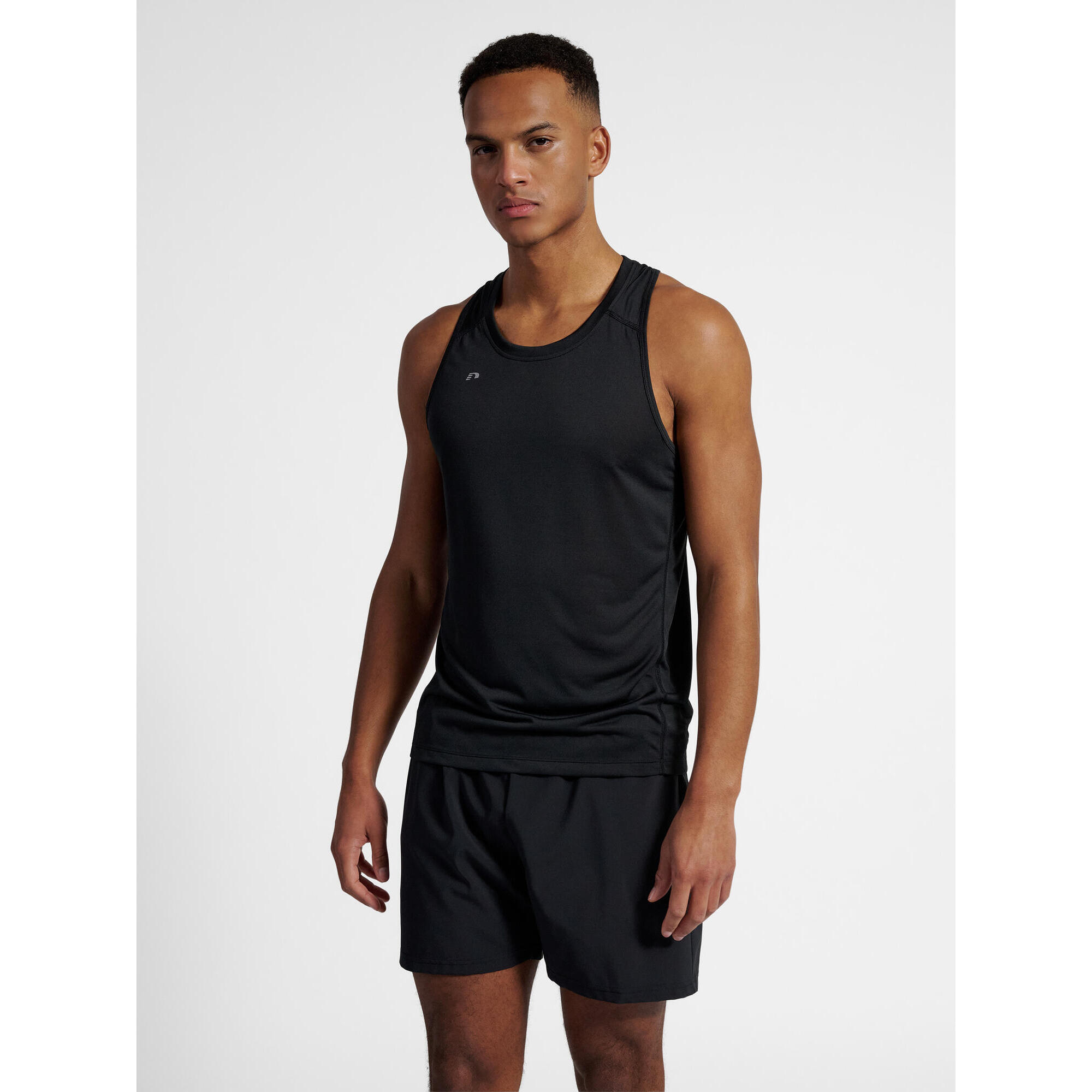 Newline - Enfiler T-shirt Nwlbeat Course Homme Newline - T-shirt Manches Courtes - Noir - S - Decathlon
