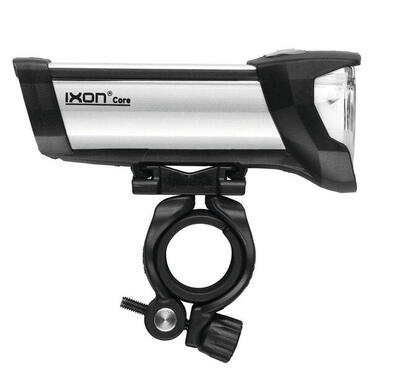 Fietsvoorlicht ixon core. zilver