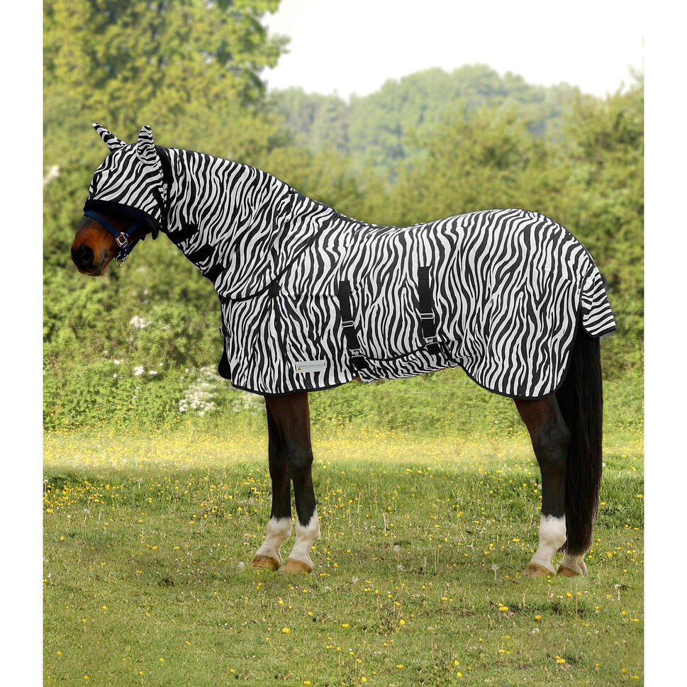 Pokrowiec na muchy dla konia Waldhausen Zebra