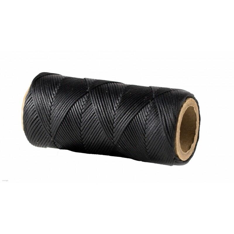 HORKA Horka Invlechtgaren Gewaxt  - Zwart