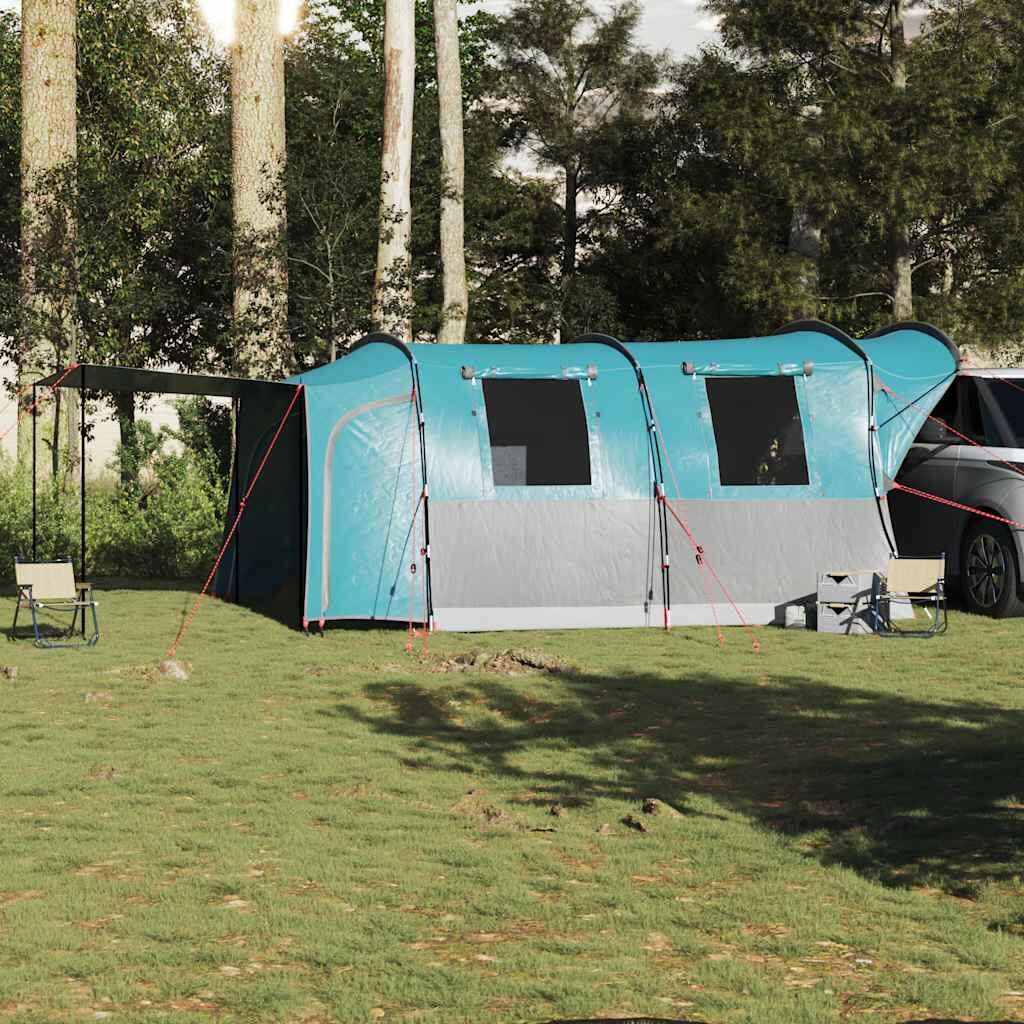 Tenda Auto VidaXL 4 Posti Impermeabile Blu 3/4