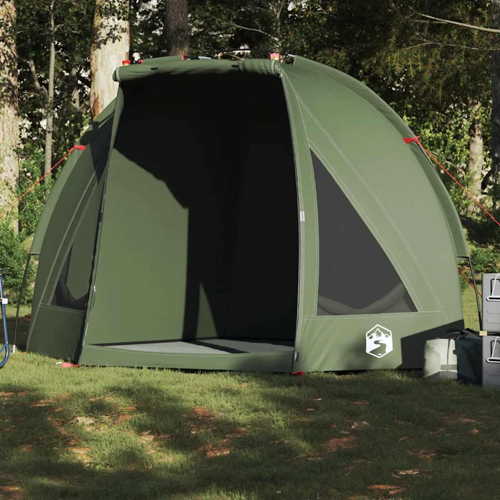 Vidaxl Waterproof Fishing Tent in Olive Green
