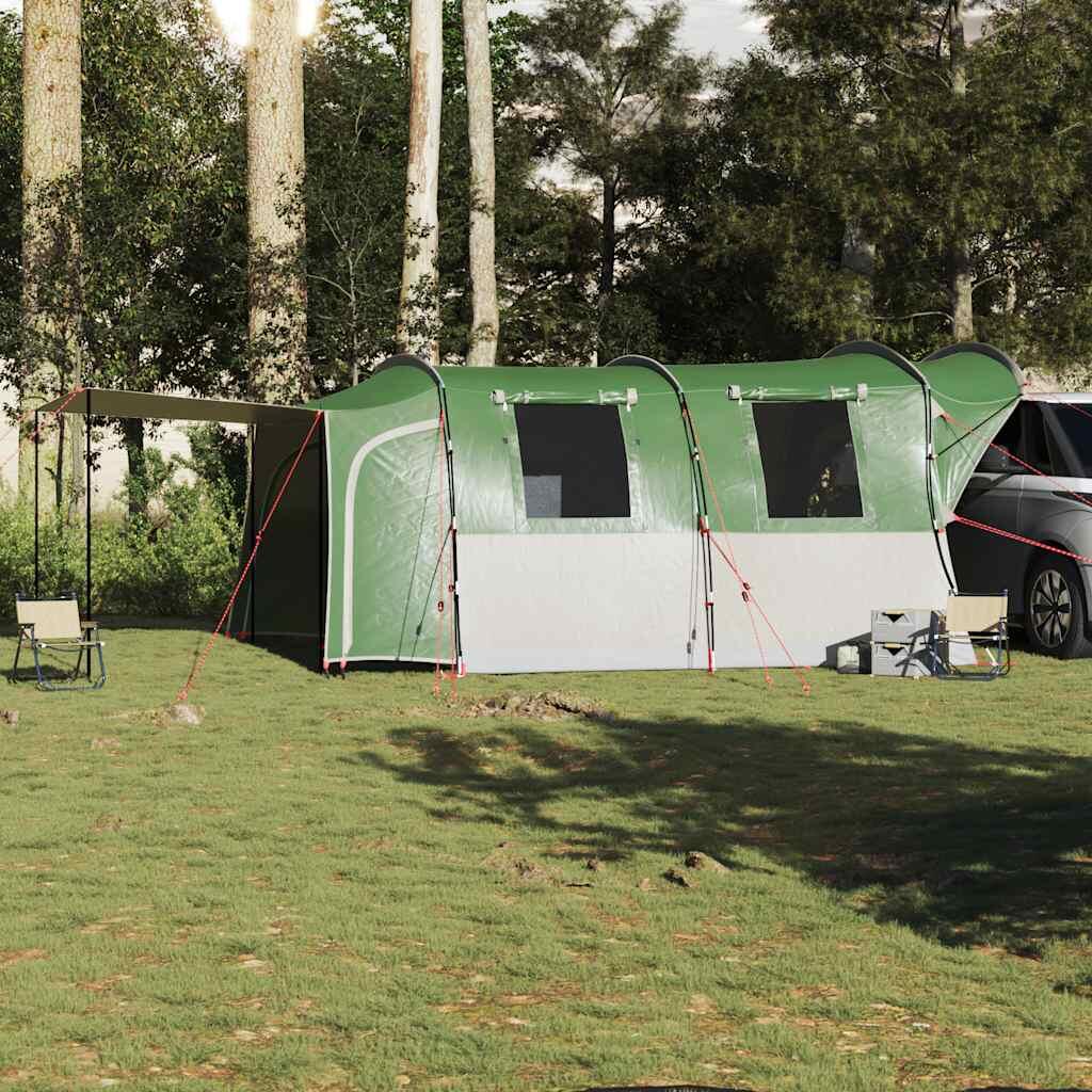 Tenda per auto VidaXL 4 persone impermeabile verde 3/4