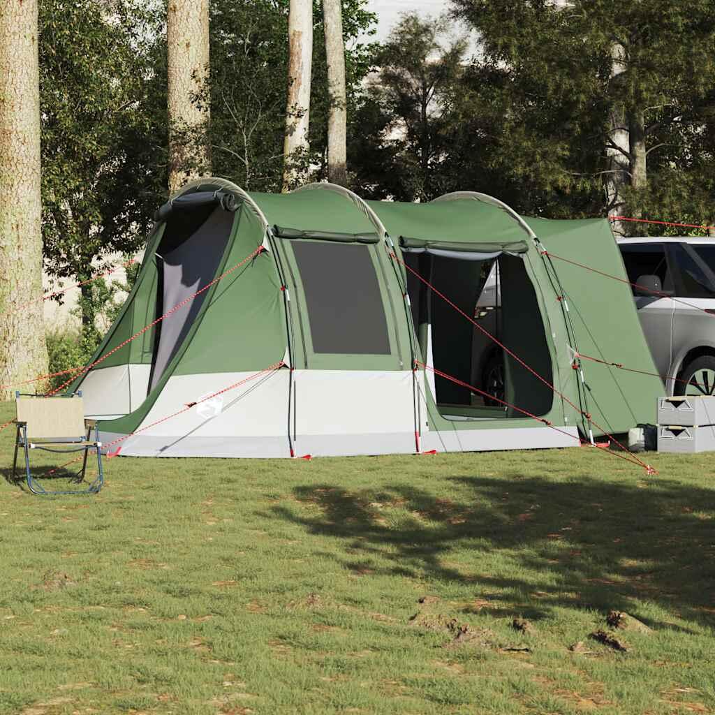 Tenda da auto VidaXL 2 posti impermeabile verde 3/4