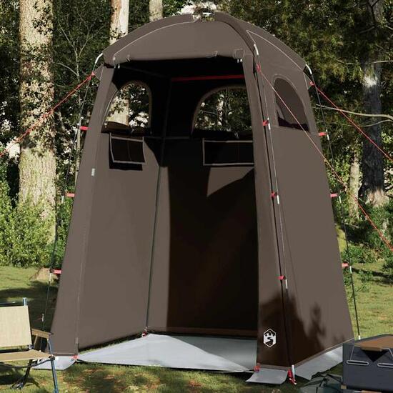 Vidaxl tente de douche étanche pour camping et activités en plein air