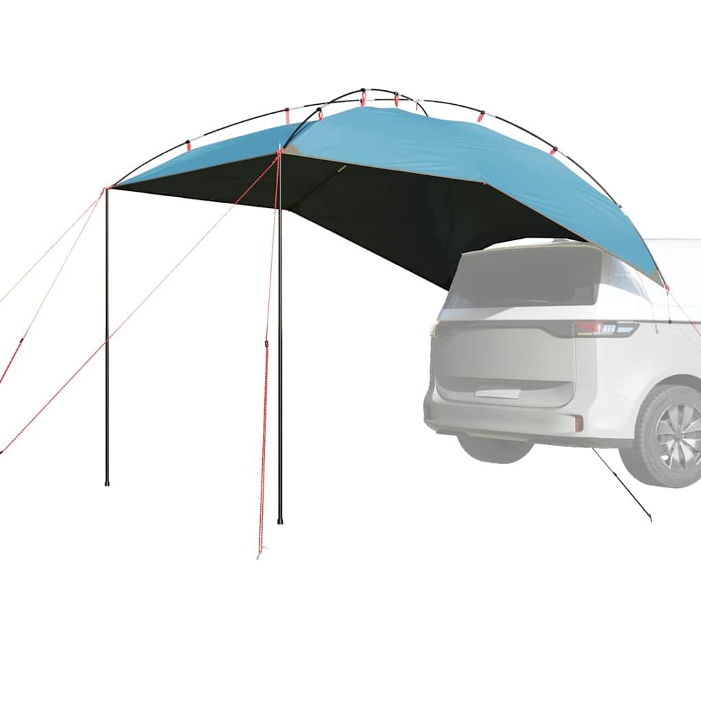 Vidaxl - Tente De Voiture Imperméable En Bleu Pour Camping Confortable - Tente - Bleu|incolore - 4 Places - Decathlon