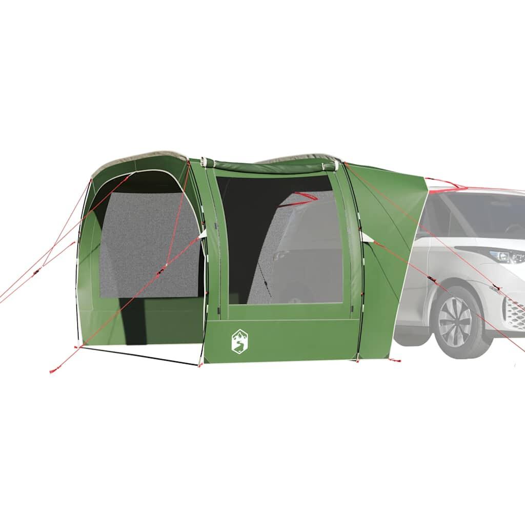 Vidaxl - Tente De Fête Vidaxl Imperméable Pour Voiture En Vert - Tente - Incolore|vert - 4 Places - Decathlon
