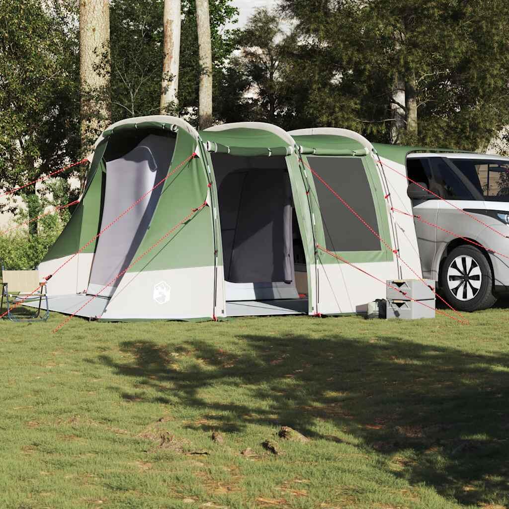 VidaXL Tenda per Auto Impermeabile Verde - Rifugio da Campeggio 3/4