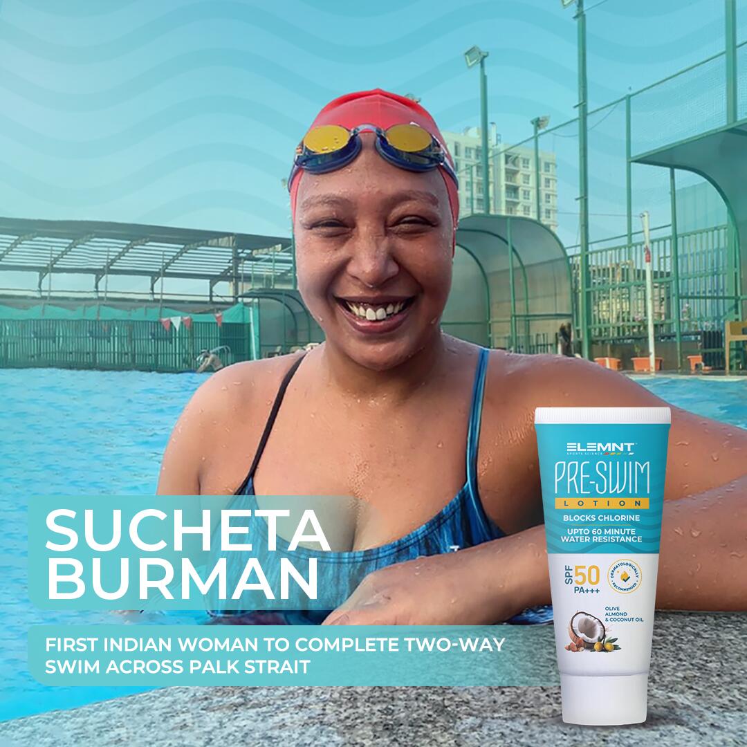 Pre-Swim Lotion SPF50 for Adults & Kids 150 ML (Pack of 2)