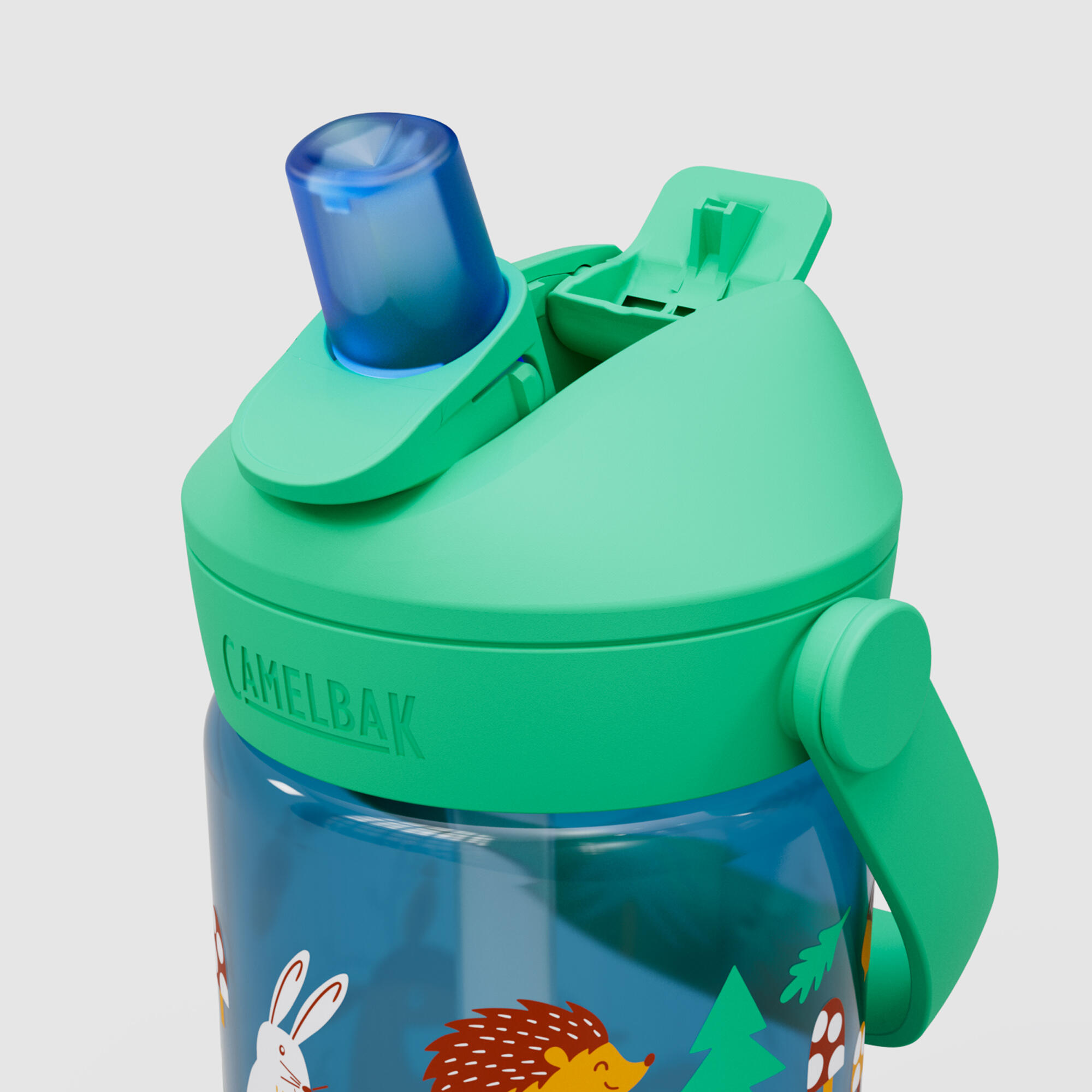 Gourde Camelbak Enfant Thrive Flip Straw 400mL Vert 3/4