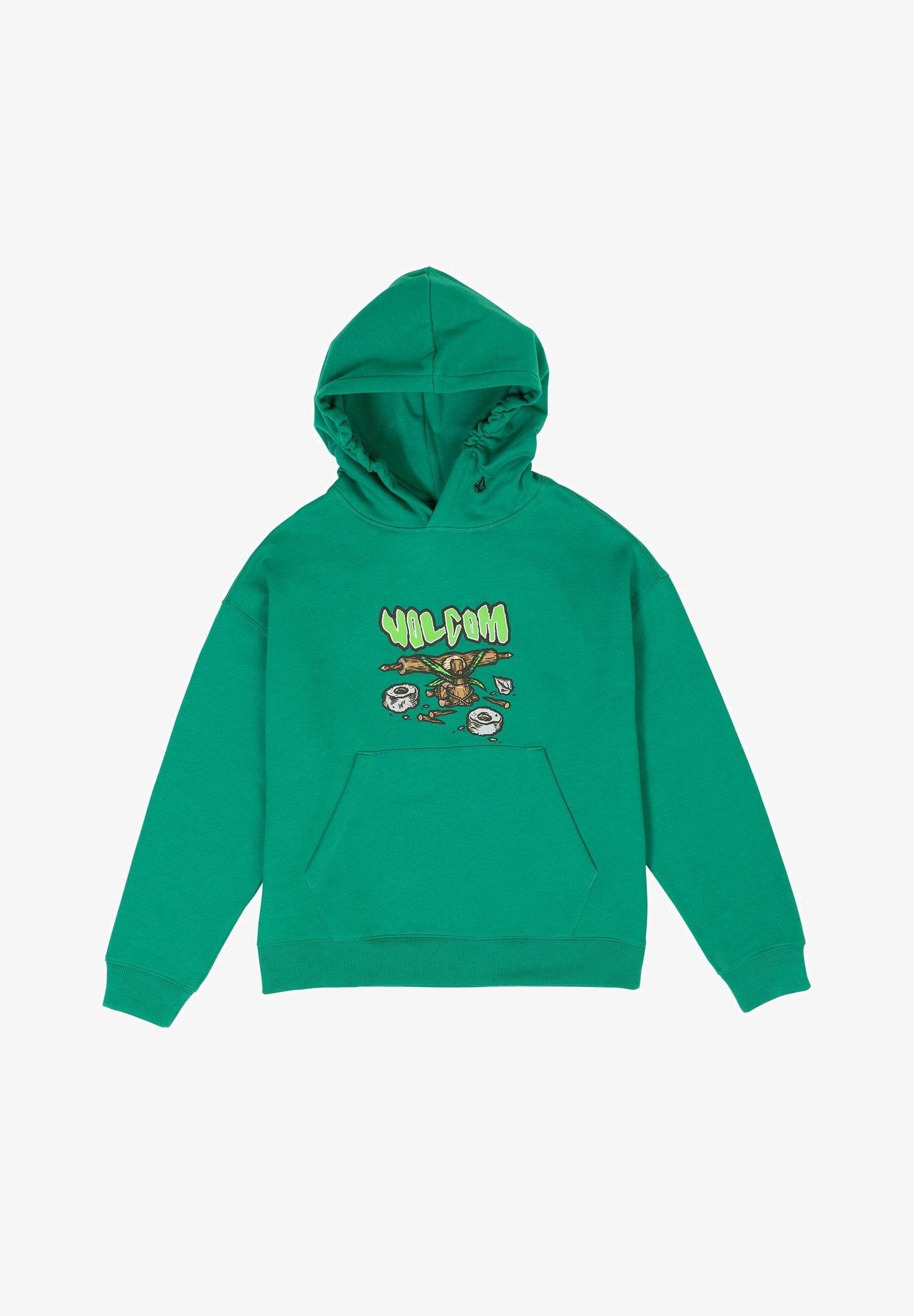 Sweat - Skate - Rapaz - Capuz, bolso - Todd Bratrud - Verde 2/3