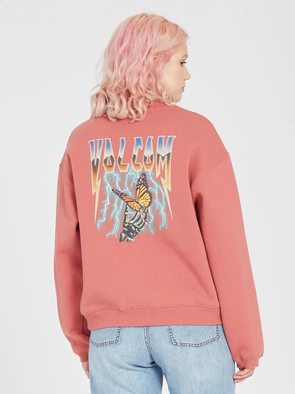 Sudadera - Monopatín - Unisex - Lookeeing for crew - Rosewood 2/4