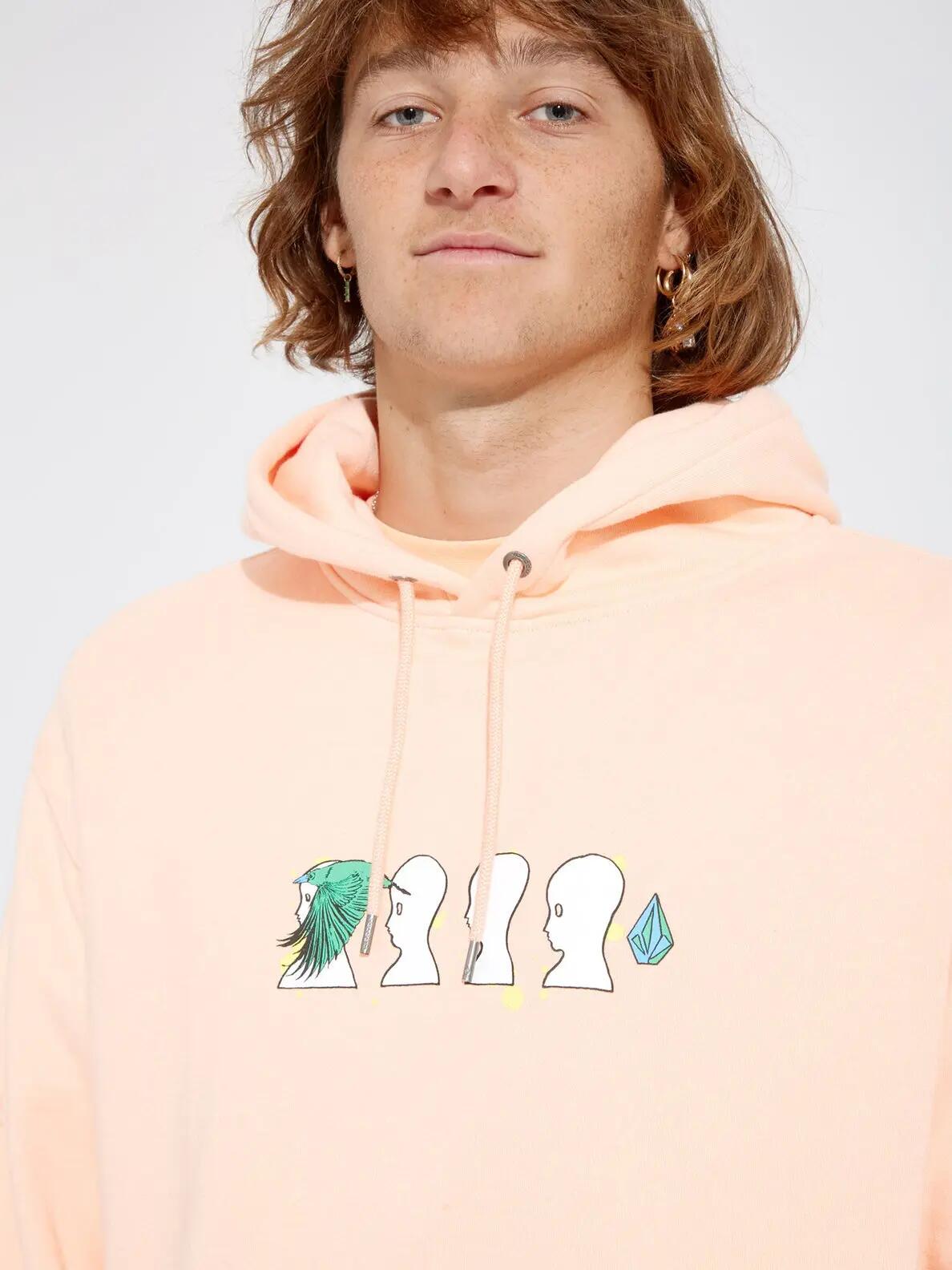 Sweatshirt - Skate - Unissexo - Ed Merlin Murray - Laranja 3/4