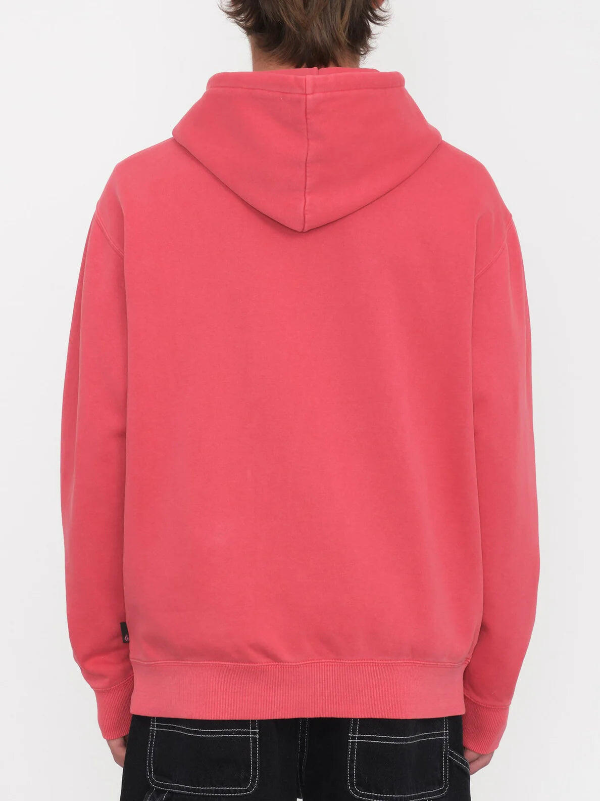 Camisola com capuz Volcom Single Stone PW PO - Washed Ruby 2/4