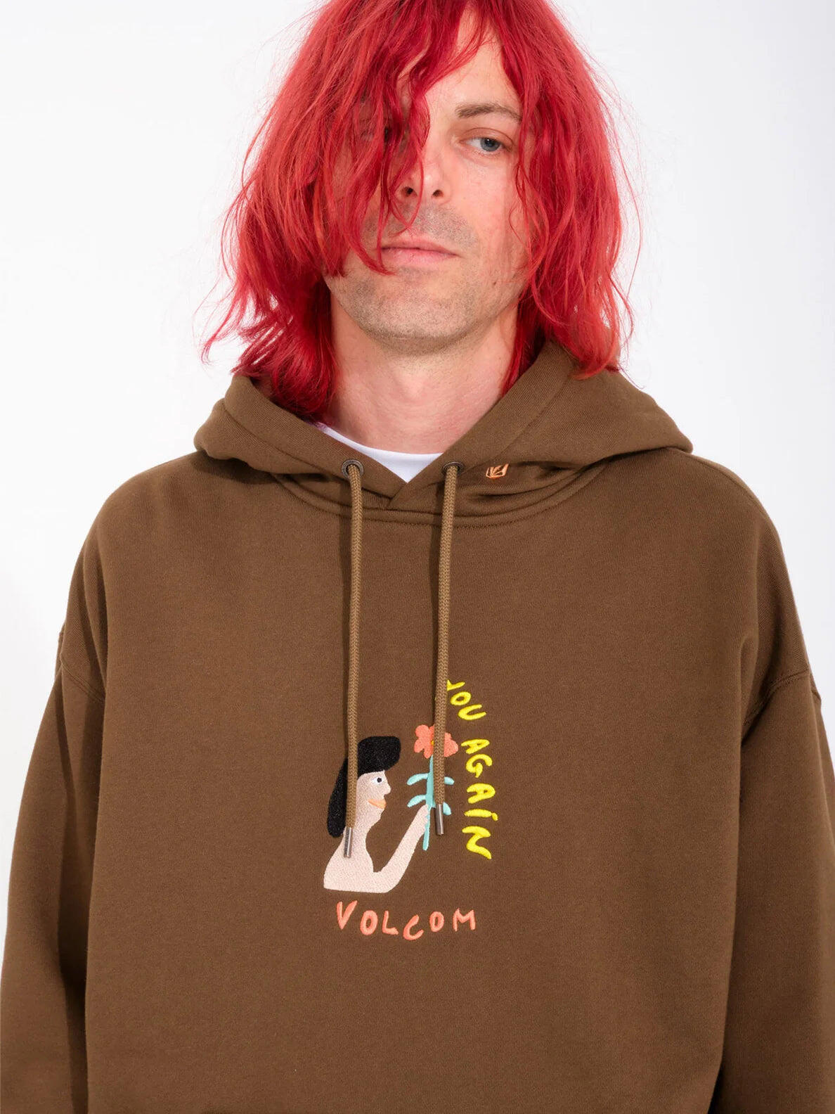 Sweatshirt - Skate - Unissexo - Capuz e bolso - Dark Earth 3/4