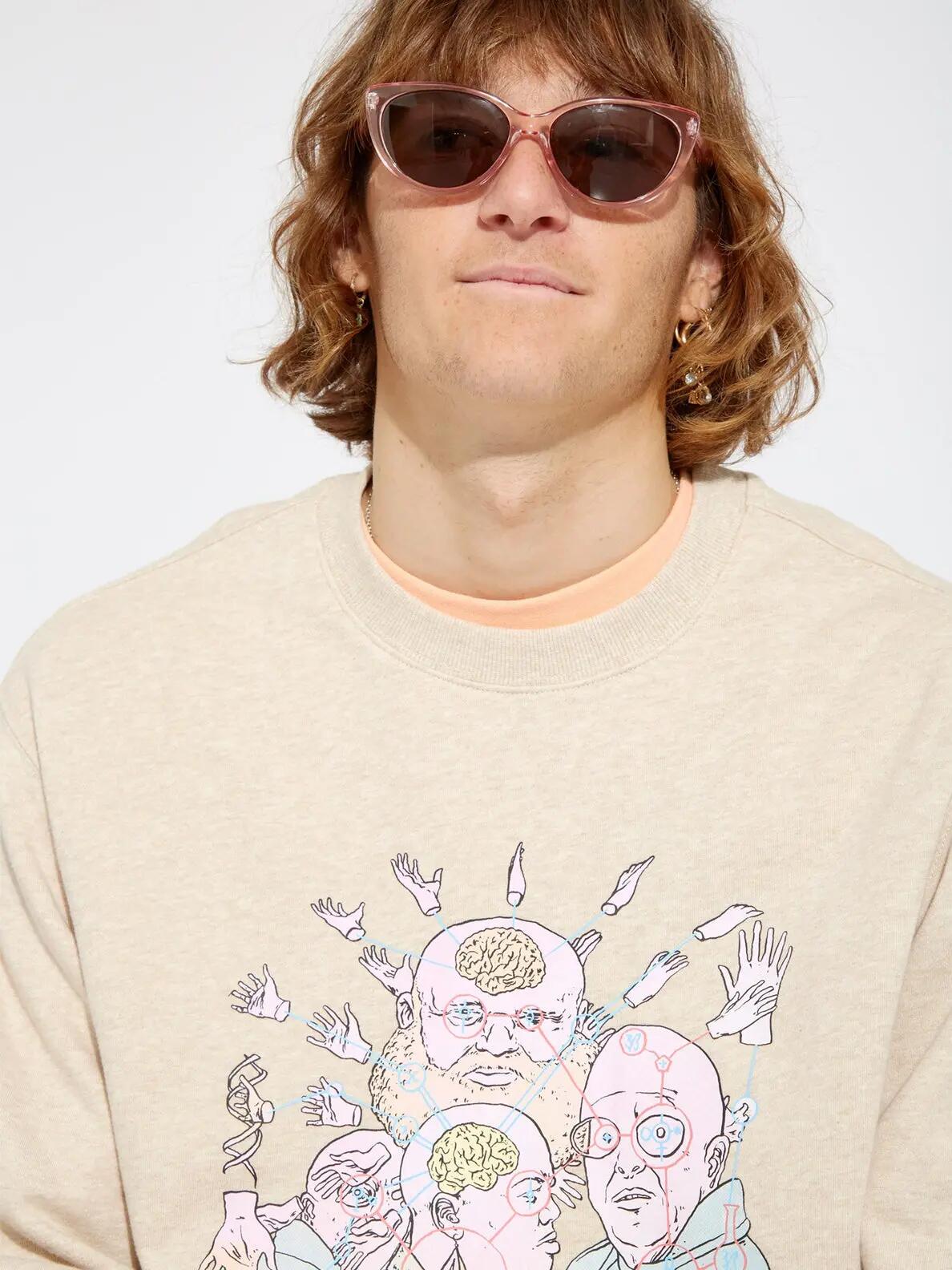 Sudadera - Skate - Unisex - Ed Merlin Murray Crew 4/4