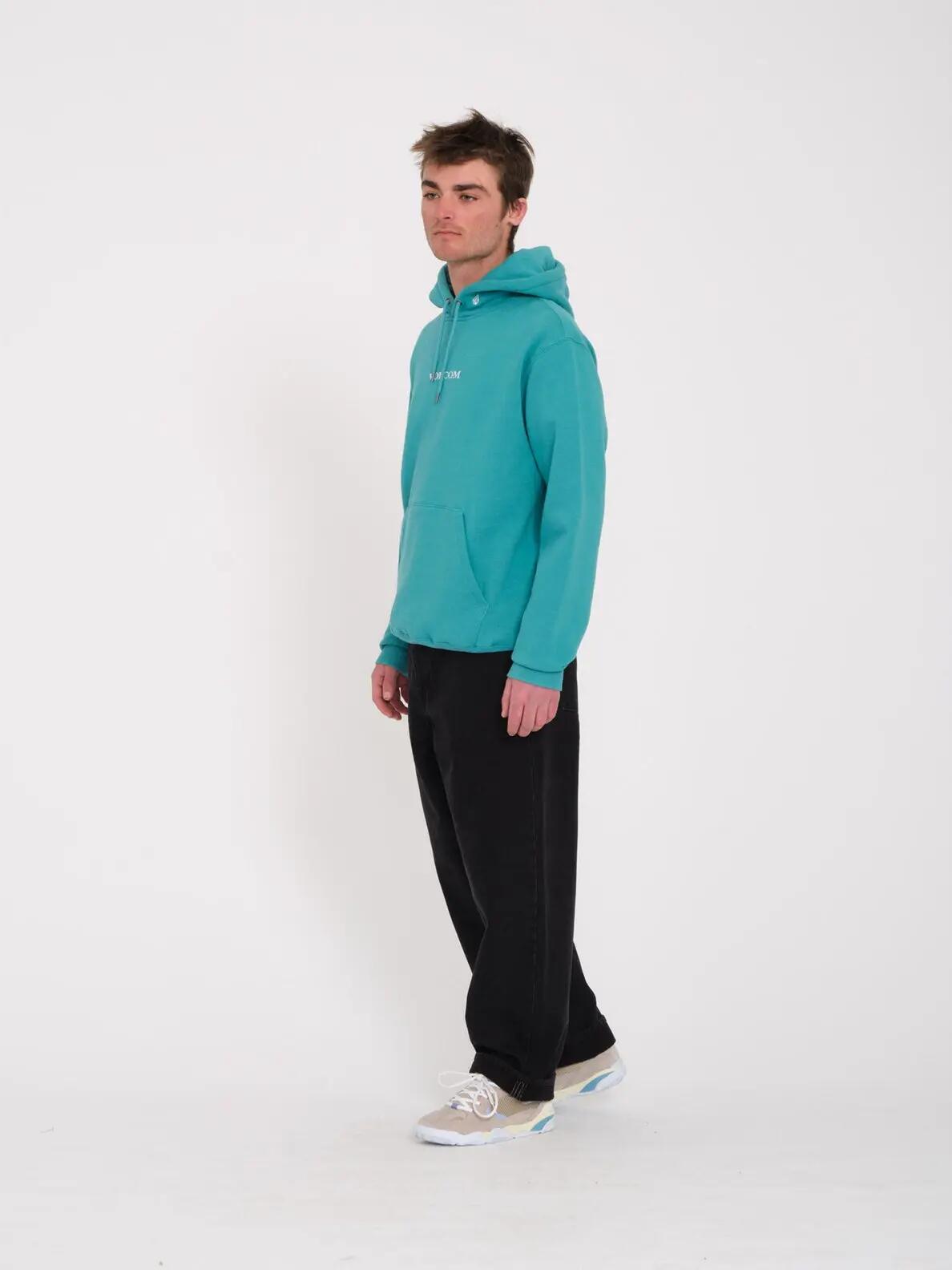 Sweatshirt - Skate - Unisex - Capucha, bolsillo canguro - Stone Temple Teal 4/4