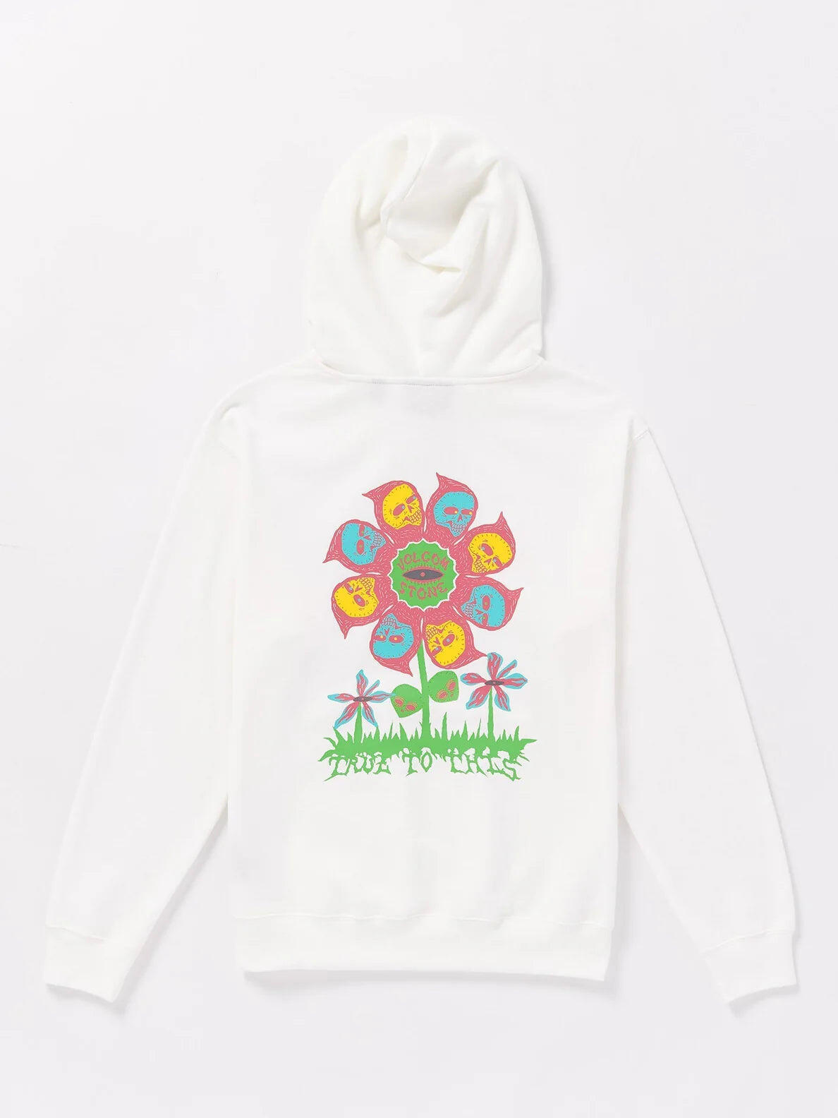 Sudadera - Skate - Unisex - Capucha y bolsillo - Earth Tripper - Off White 4/4