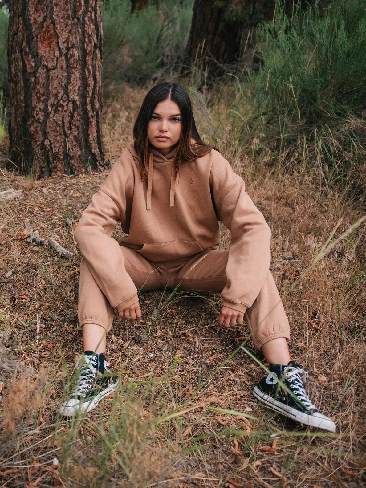 Sudadera - Monopatín - Capucha - Stone Heart II - Mocha 4/4