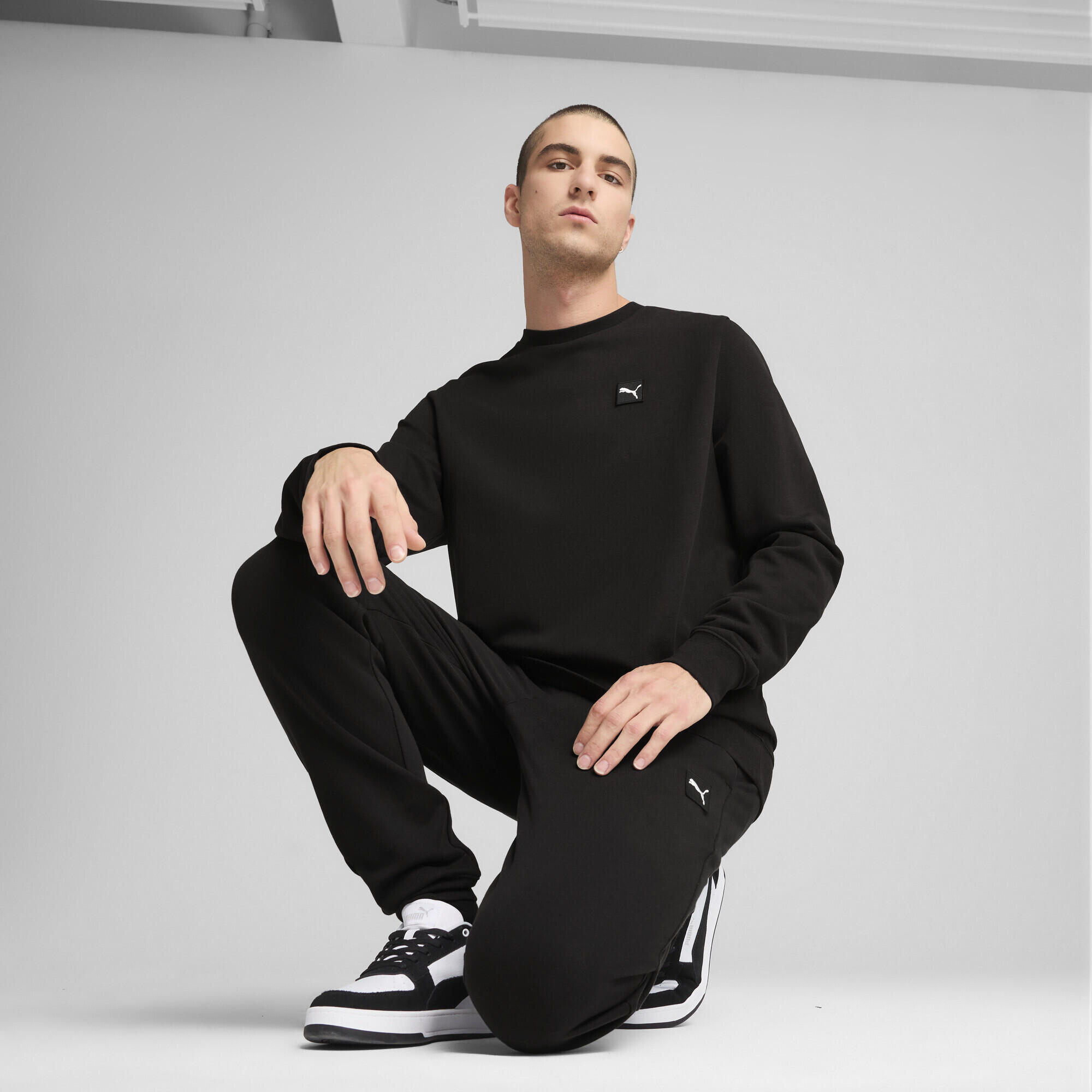 Essentials Elevated Crewneck Herren PUMA Black 4/11