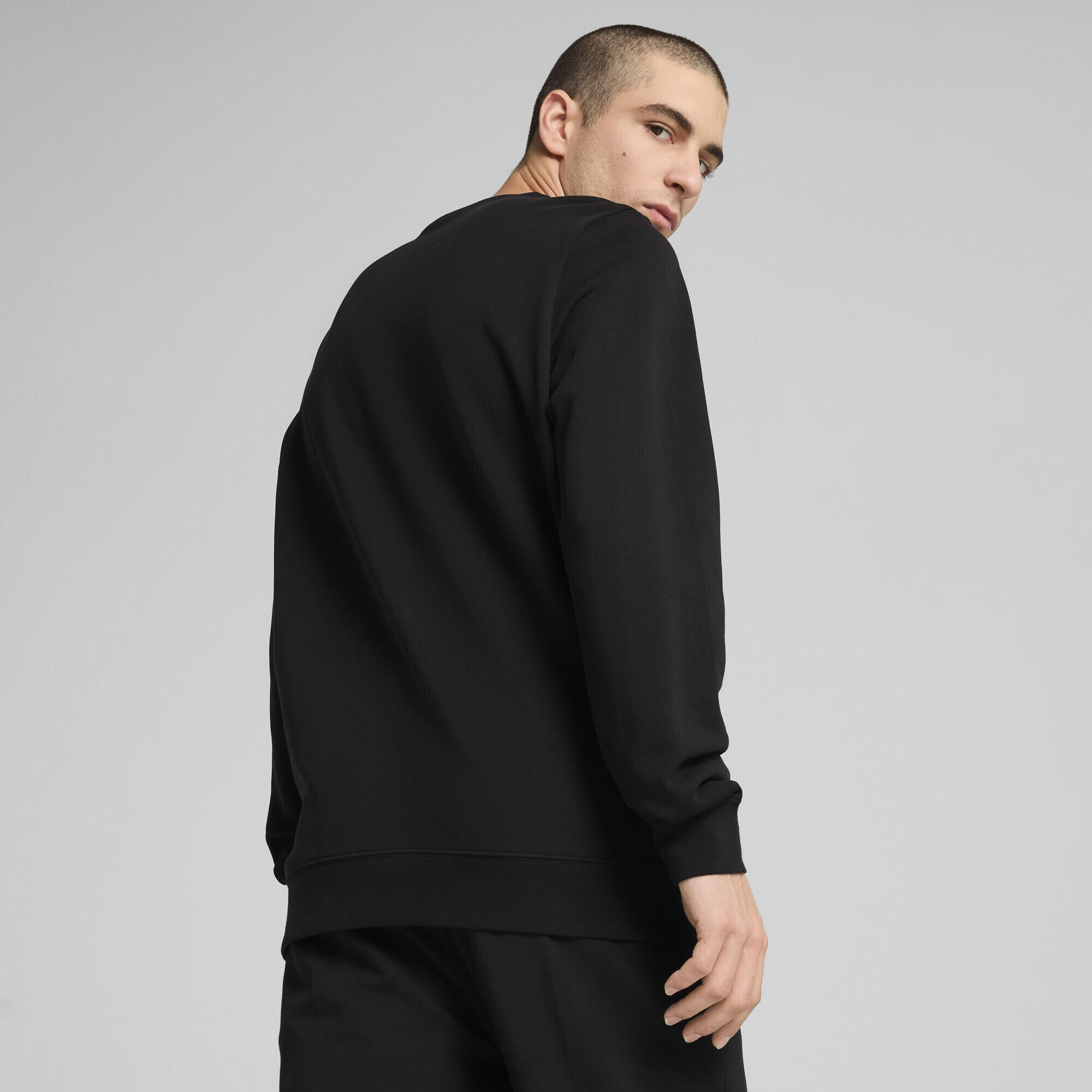 Essentials Elevated Crewneck Herren PUMA Black 3/11