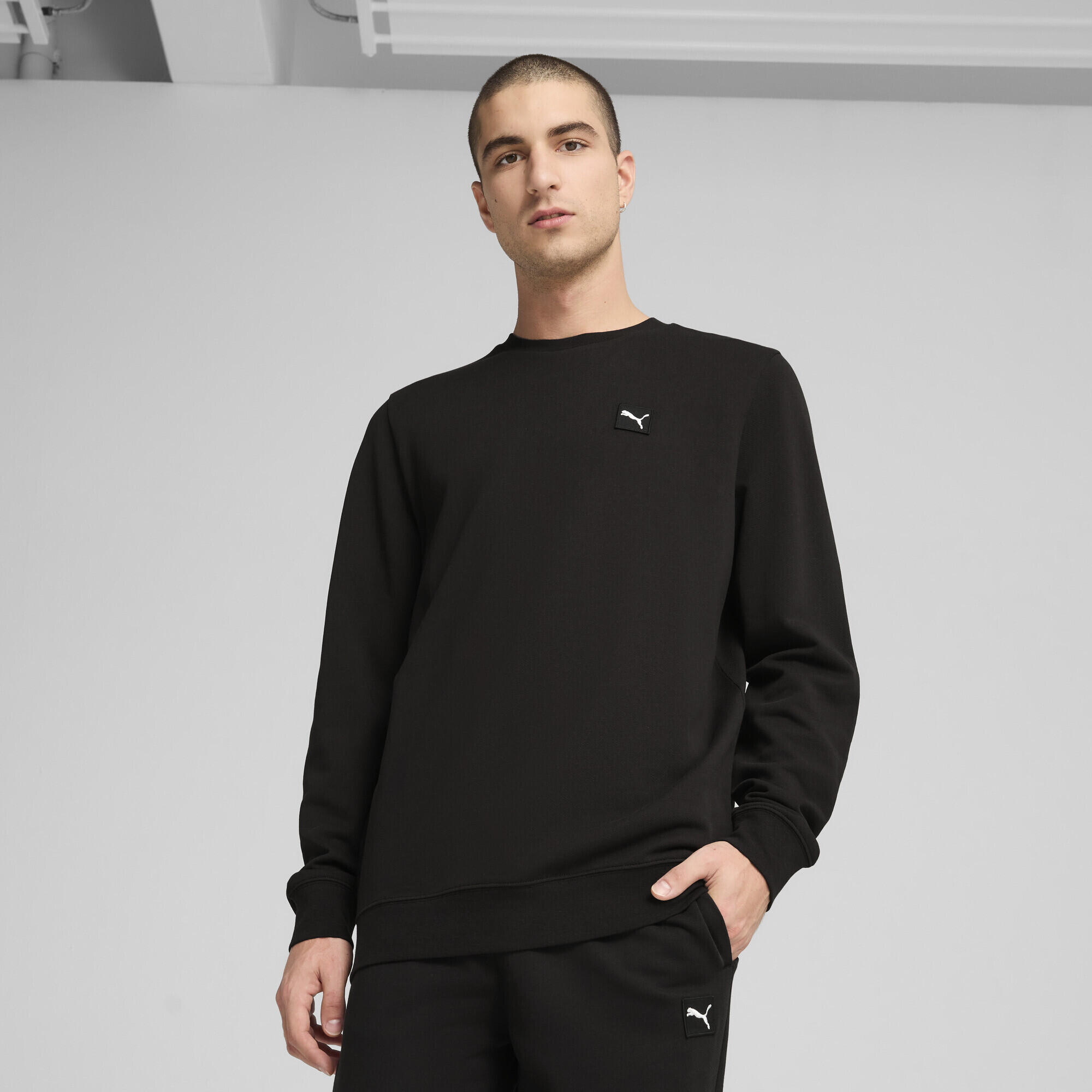 Essentials Elevated Crewneck Herren PUMA Black 2/11