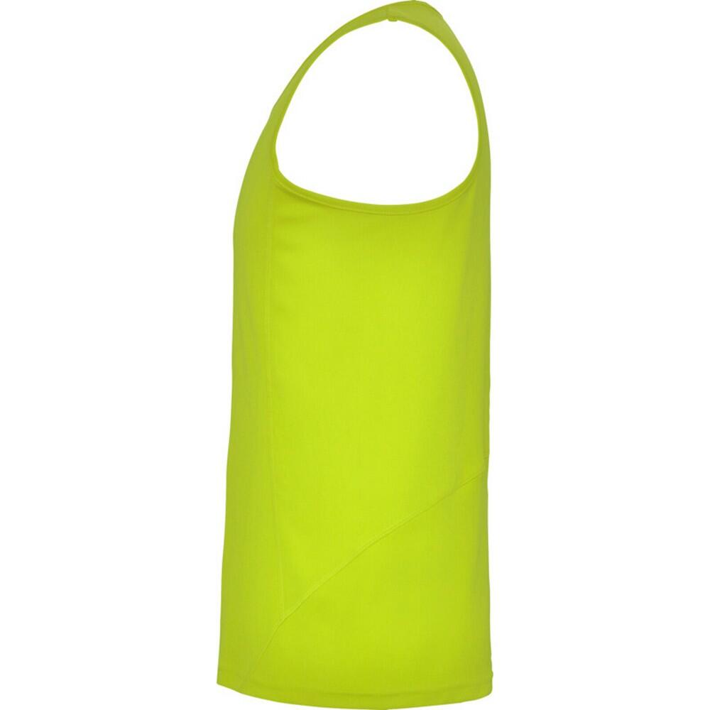 Canottiera Sportiva Bambini Roly Andre Giallo Fluorescente 4/4