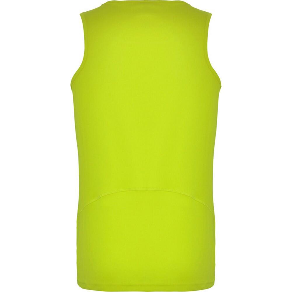 Canottiera Sportiva Bambini Roly Andre Giallo Fluorescente 2/4