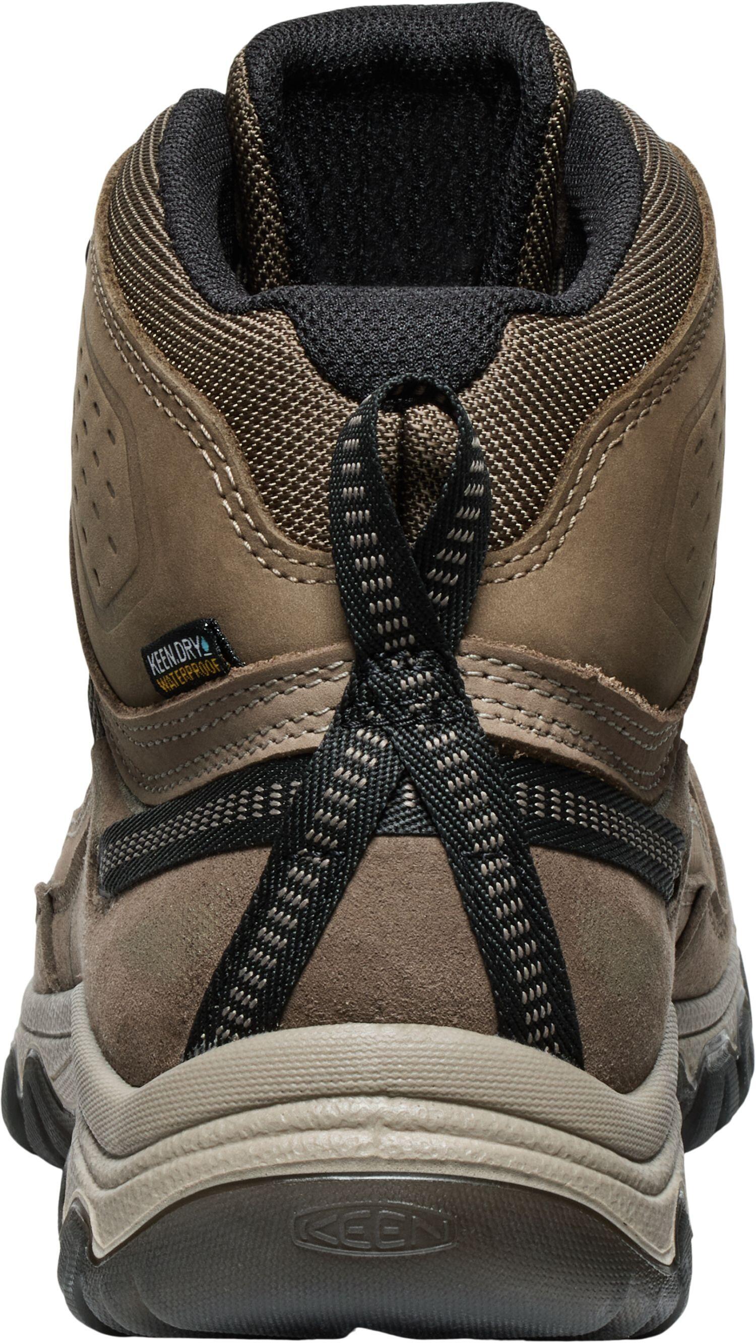 Homme TARGHEE IV MID WP M  Chaussures de randonnée Brun-gris/Vert bouteille 4/5