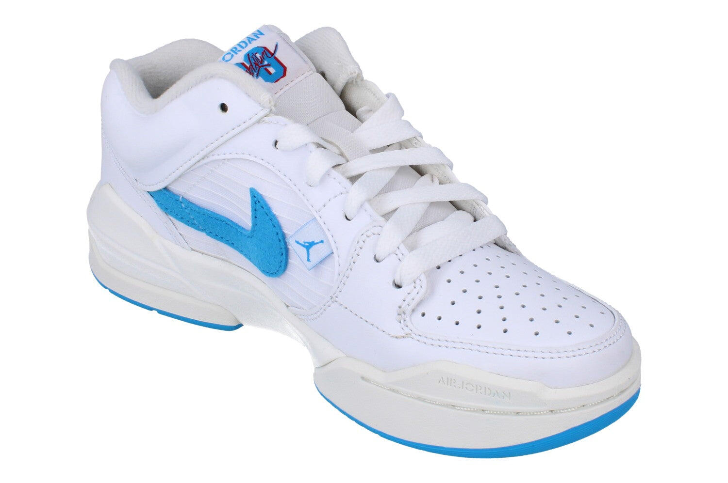 Jordan Stadium 90 White Dark Powder Blue Damen 4/6