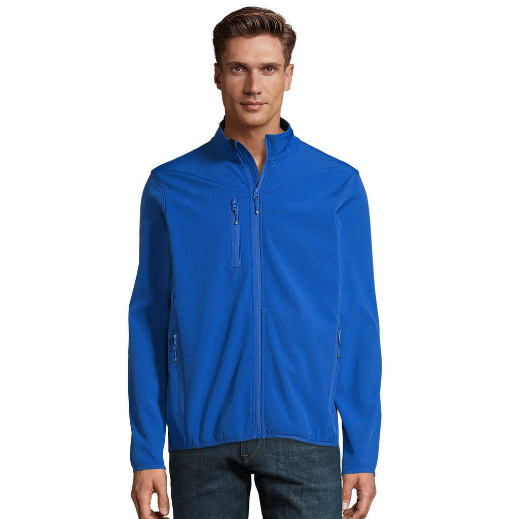 Mens Radian Soft Shell Jacket (Royal Blue)