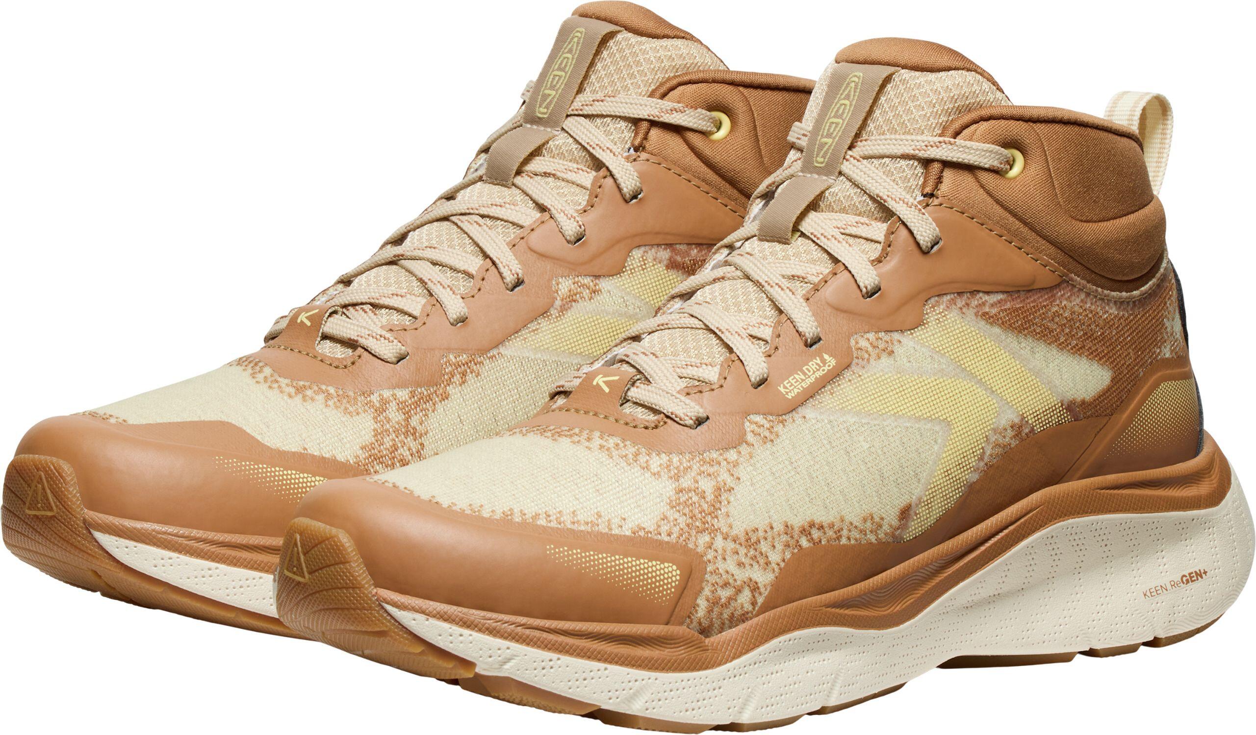 Damen LEIKI MID WP W Wanderschuh Safari-Beige/Nussbraun 3/5
